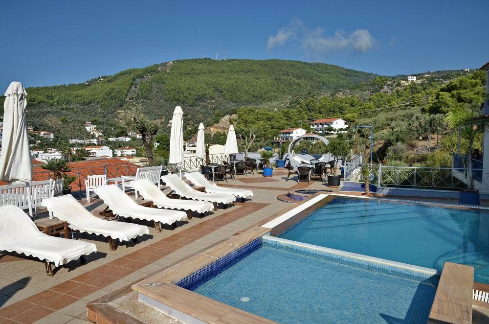 Hotel Aria à Megali Ammos  Extérieur photo