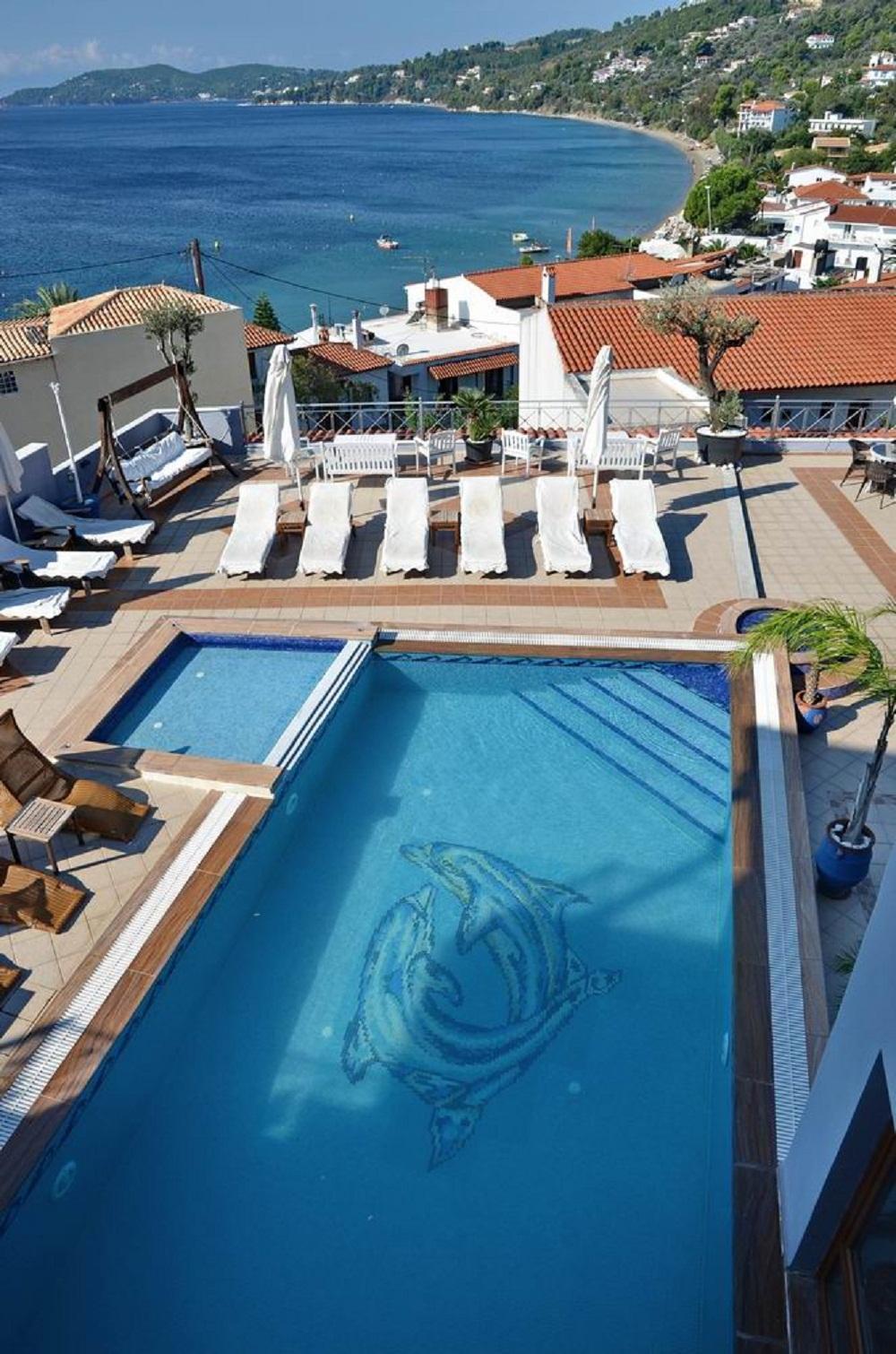 Hotel Aria à Megali Ammos  Extérieur photo